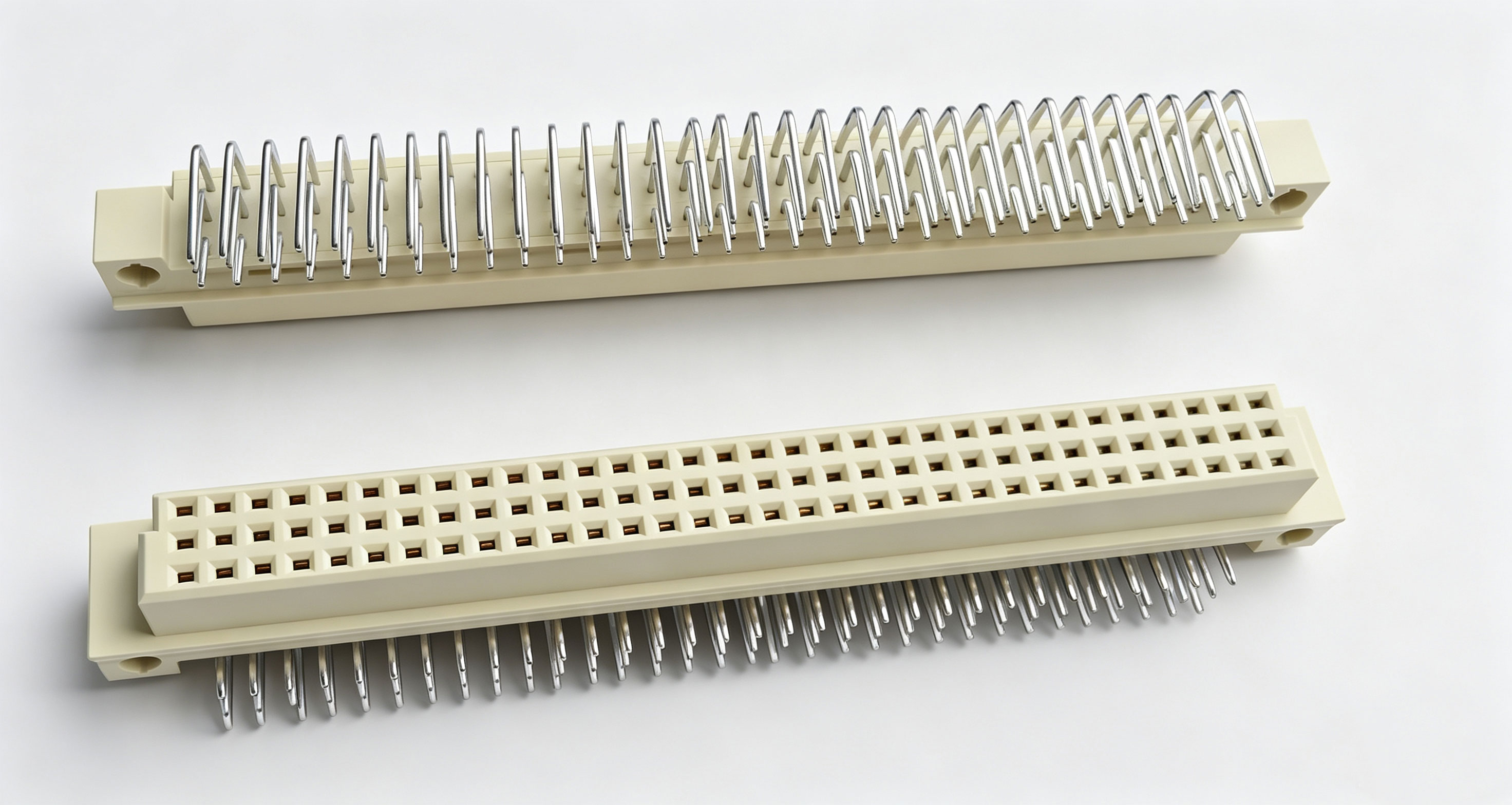 DIN 41612 female receptacle connector